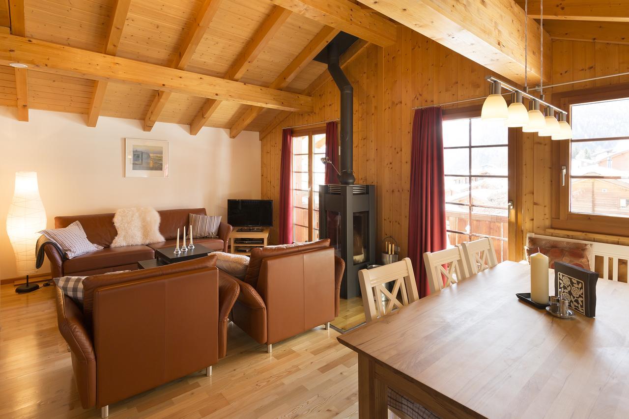 Chalet Flair Saas-Fee Exterior foto